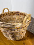 Large Wicker Basket With Handles