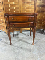 Two Drawer Side Table