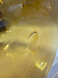 Blenko Wheat Amber Moonshine Glass Jug With Cork