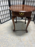 Pennsylvania House Oval End Table with Drawer
