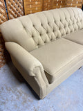 Lancer Sofa, gold color tone ***HEAVY ITEM***READ DESCRIPTION ON PICK UP POLICY***