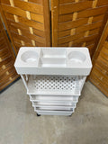 Lightweight Rolling Plastic Storage