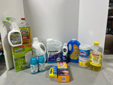 Cleaning Lot R, Most bottles at least half full