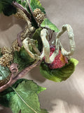 Vine Beaded Fruit Wreath