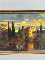 River Chateau Giclee Print by Max Hayslette; Signed & Numbered (328/750)