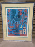 Hungarian Folk Art Print; Signed & Numbered (193/250)