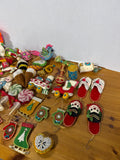Bucilla Felt Ornaments Lot -