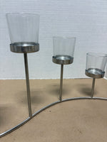 Nine Candle S-Shaped Votive Holder