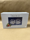 Bianca Walther Floral Glass Divided Relish Dish