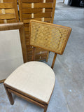 Vintage Stakmore Folding Card Table with (3) Folding Chairs