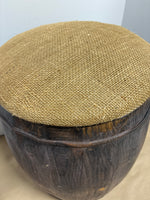 Barrel Style Seat/Footstool