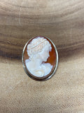 14K Gold Cameo Pin/Pendant