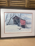 “Winter Crossing” Print by Harry Lamar Richardson; Signed & Numbered (419/900)