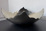 Aluminum Leaf Shaped Centerpiece Bowl