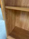 Low Particle Board Bookcase, Card Board Backing with Adjustable Shelves