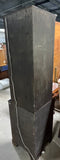 Petite Black Corner Cabinet