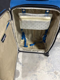 Sion Blue Swiss Gear Cardy On Luggage Bag