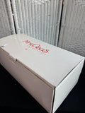 Danbury Mint Porcelain Mrs Claus Doll with Tea Set, Accessories & Stand in Box