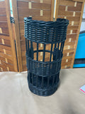 Black Painted Basket for Vertical Storage