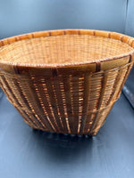 (D) Large Woven Plant Basket