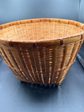 (D) Large Woven Plant Basket