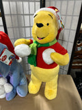 Winnie the Pooh Holiday Greeter Lot E,  3 pc, 22"-26"H.
