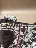 Brown And Cream Vera Bradley Japanese Sanctuary Crossbody Bag