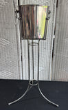 Chrome Wine Bucket with Stand