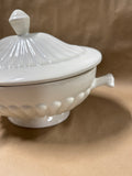 Off White California Pottery Soup Tureen