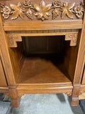 Antique Buffet with Carved Accents ***HEAVY ITEM***READ DETAILS ON PICK UP POLICY*** Read Description of item carefully***