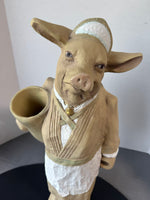 R. Shipman 1997 Pig Maid Sculpture