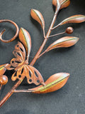 Olive Tree in Urn Rustic Metal Wall Art