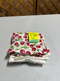 Fruit/Cherries Kitchen Towels, 3 pc