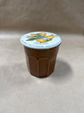 Ceramic Clementine Jam Jar