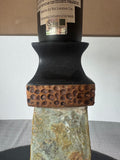 Plow & Hearth Weatherproof Slate Outdoor Table Lamp (WORKS)
