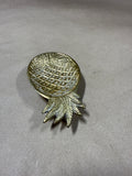 Small Brass Pineapple Trinket Dish