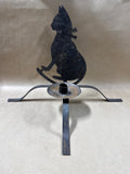Metal Cat Silhouette Candle Holder