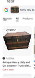 Henry Likly Co. Steamer Trunk