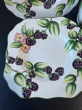 8-Piece Harry and David Blackberries China Set