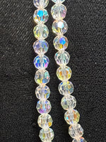 40” Aurora Borealis Crystal Necklace