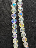 40” Aurora Borealis Crystal Necklace