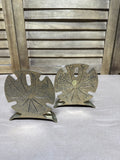 Andrea By Sadek Sand Dollar Brass Bookends