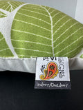 Devi Designs Scandi Leaf Indoor/Outdoor Throw Pillow