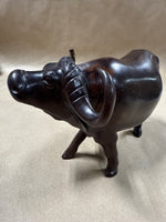 Water Buffalo Ironwood Figurine