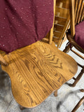 Windsor Style 24" Bar Stools, Set of 3