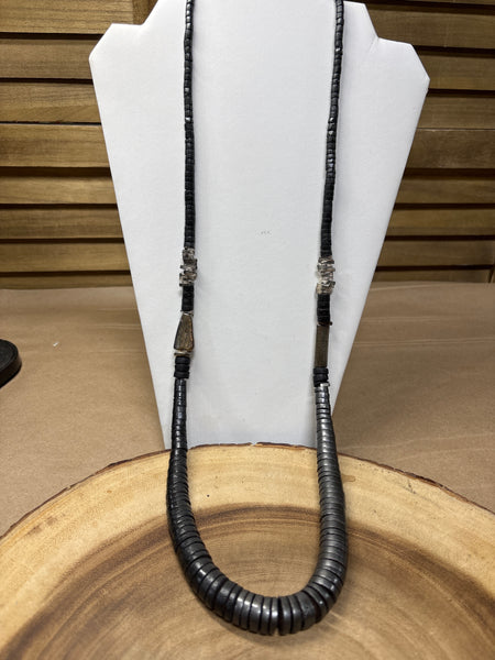Silver & Black Chico’s Necklace