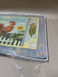 Pimpernel Cork Back Farm Animals Placemats - Set Of 4 - Appears Unused  (A)