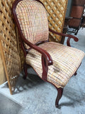 Boucle Style Fabric Arm Chair