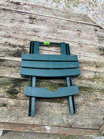 Green Plastic Folding Patio Table
