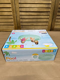 INTEX Mini Teal Scalloped Inflatable Kids Pool - Sealed